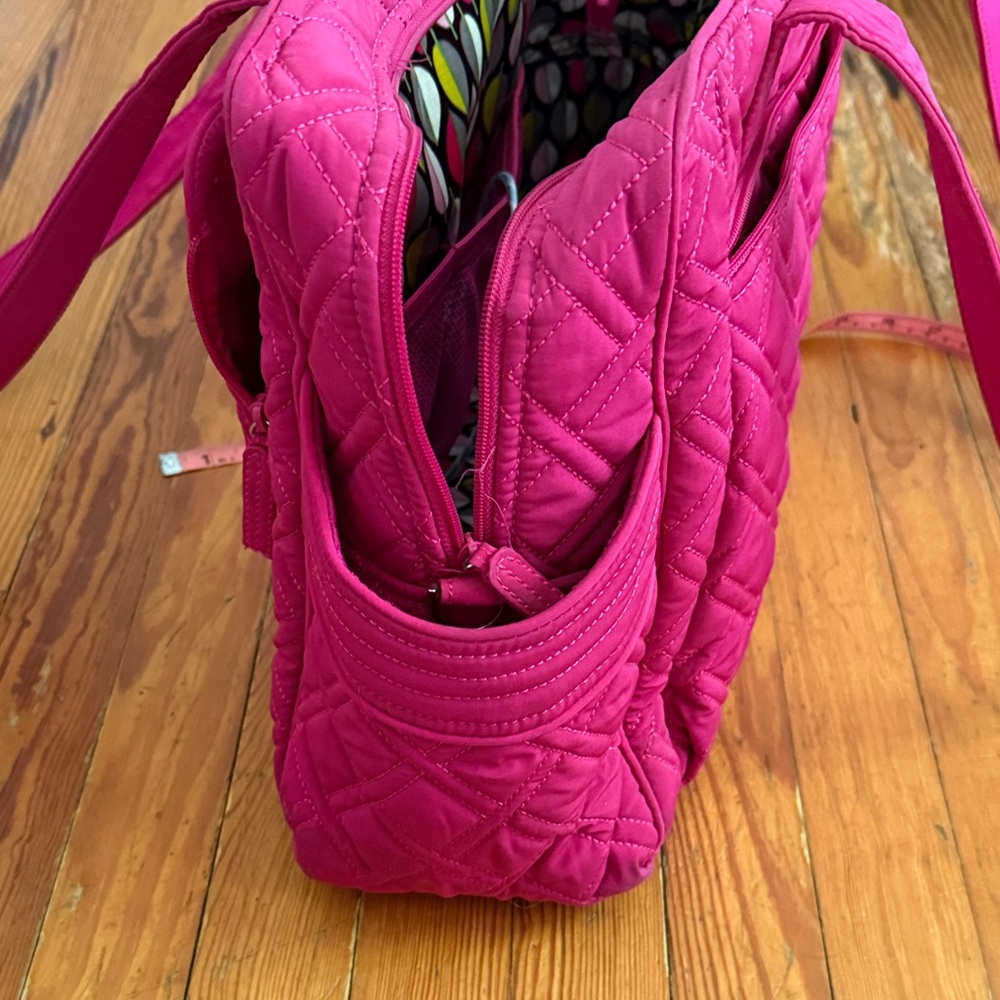 Vera Bradley Quilted Pink Women's Bag - Picture 5 of 9